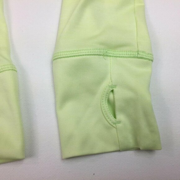 Danskin Now Performance Girls Loose Fit Active Tee Neon Green Long Sleeve Large - Picture 3 of 12